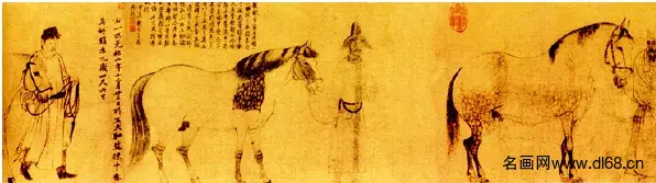 五马图-李公麟-高清下载