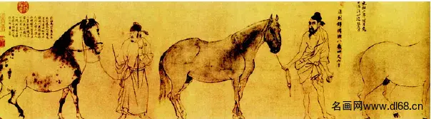 五马图-李公麟-高清下载