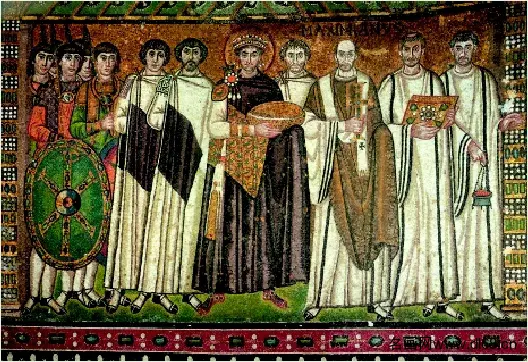 查士丁尼及其随从