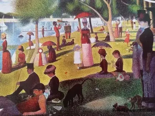 大碗岛星期天的下午-乔治・修拉-高清下载