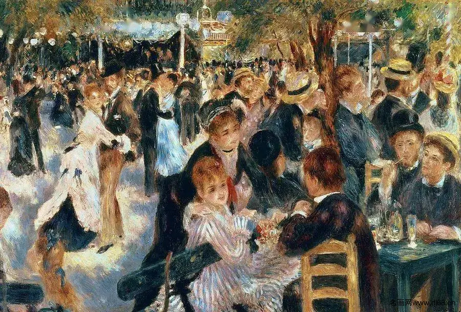 红磨坊的舞会-雷诺阿-高清下载