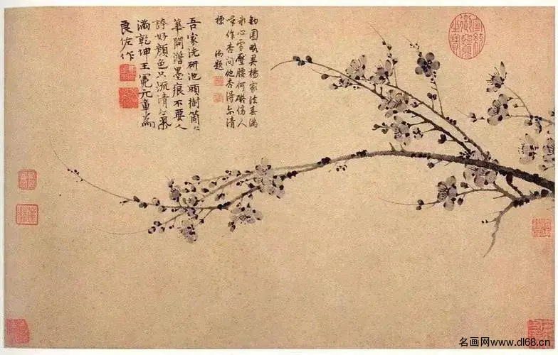 墨梅图-王冕-高清下载