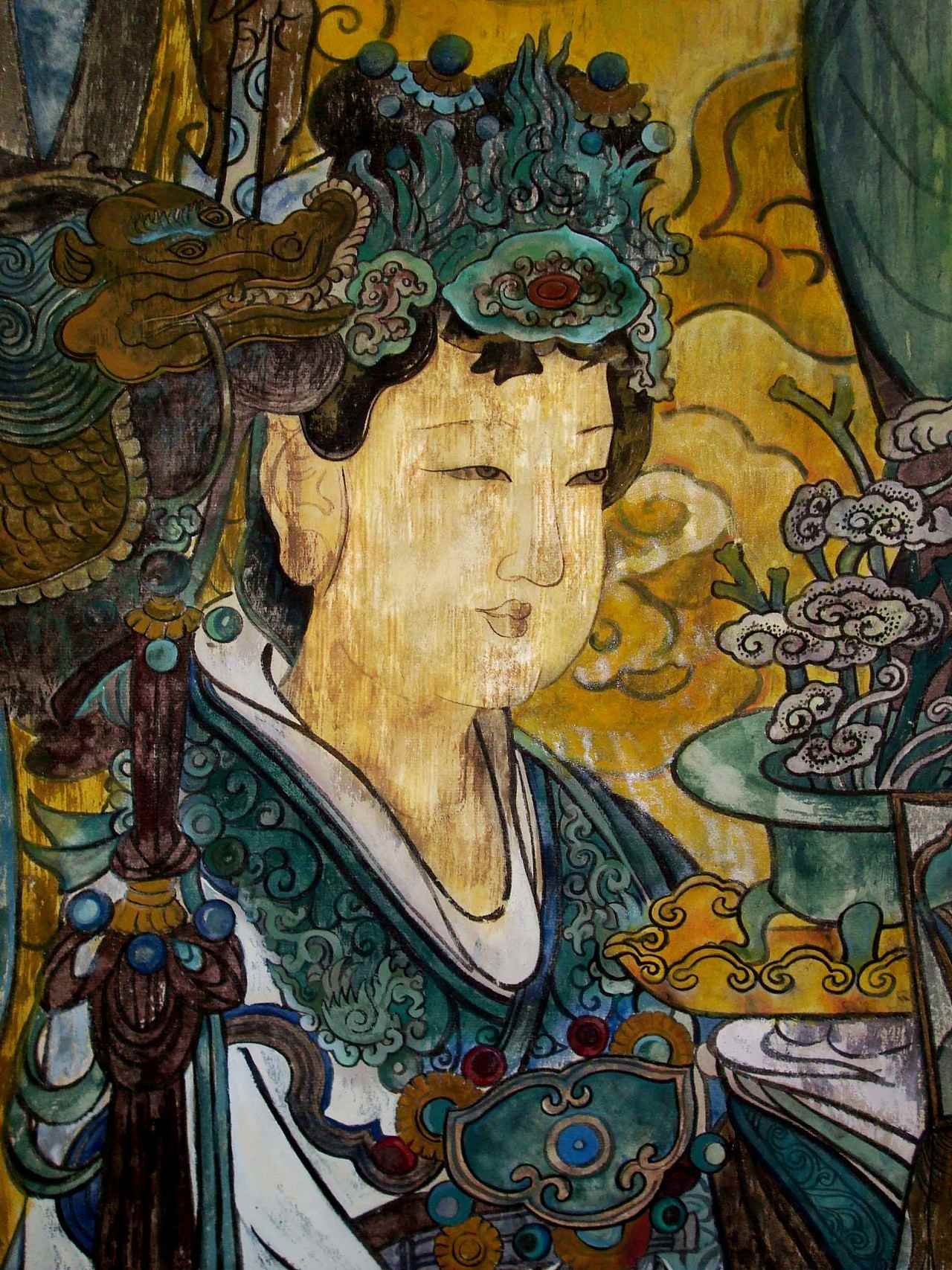 朝元图-永乐宫壁画