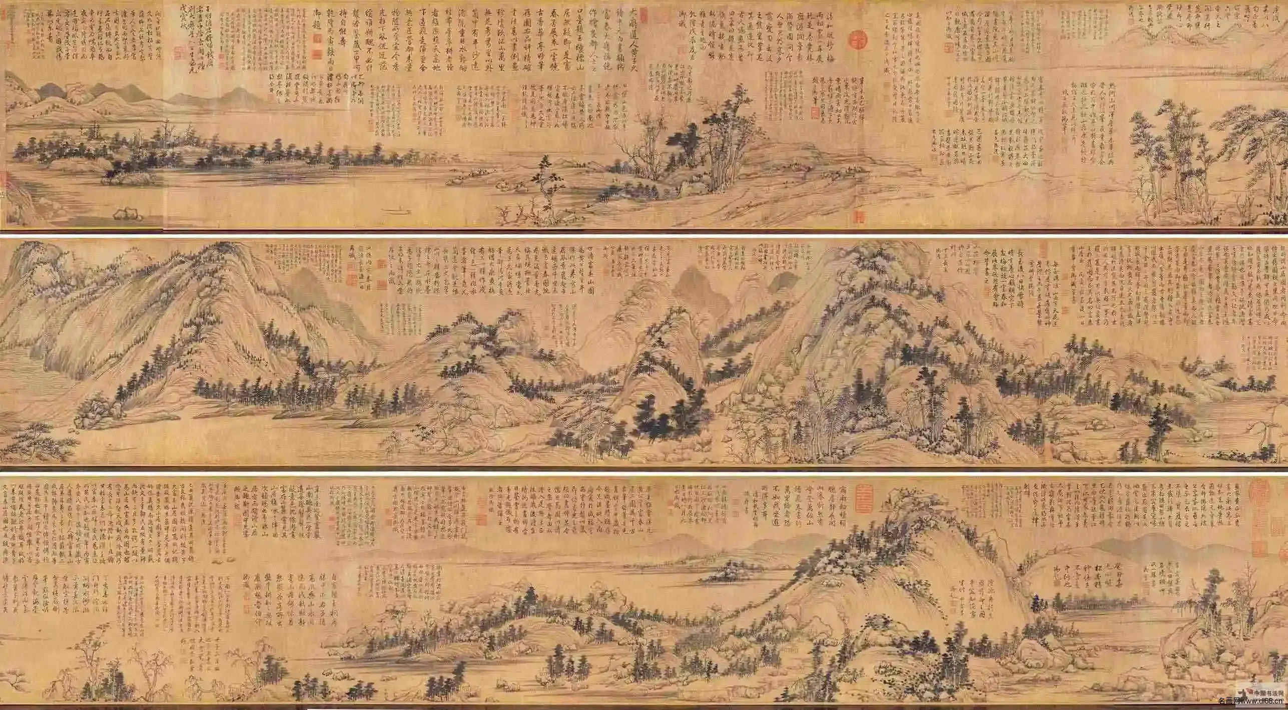 富春山居图--黄公望-高清下载