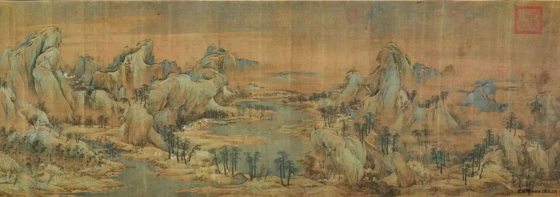 江山秋色图--赵伯驹--高清下载