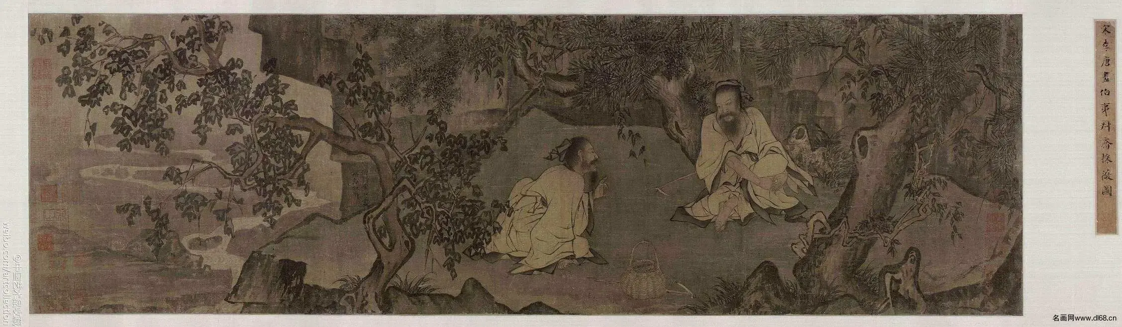 采薇图--李唐--高清下载