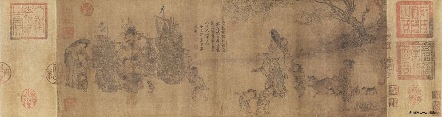 货郎图--李嵩-高清下载