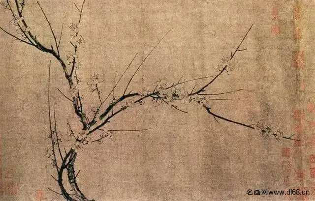 四梅花图--杨无咎-高清下载