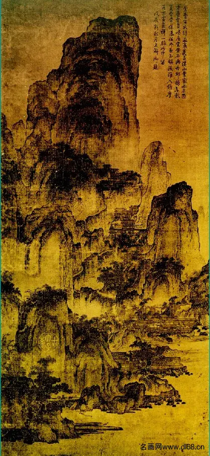 早春图-郭熙-高清下载