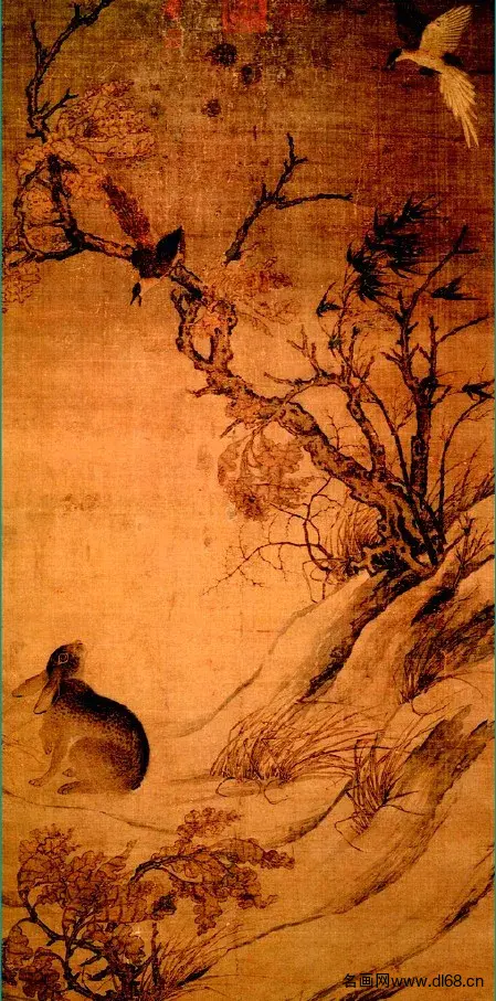 双喜图-崔白-高清下载