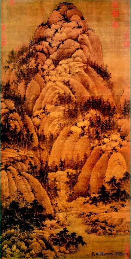 秋山问道图-巨然