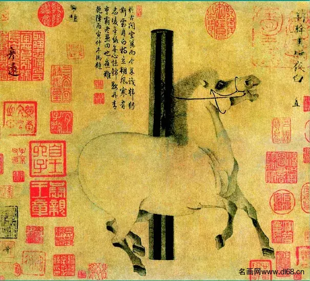 照夜白图-韩斡-高清下载