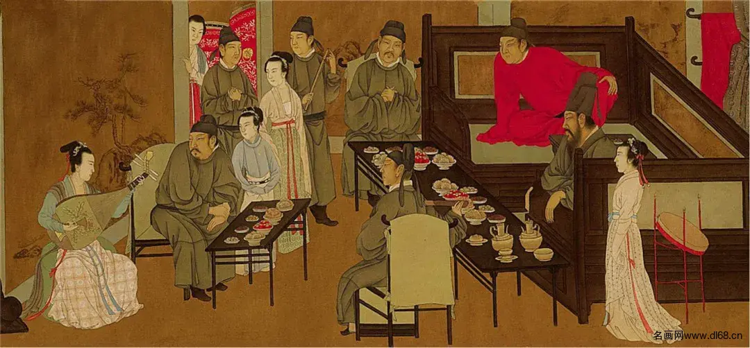 韩熙载夜宴图-顾闳中-高清下载