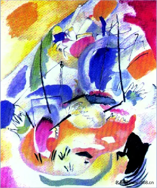 即兴31号-康定斯基
