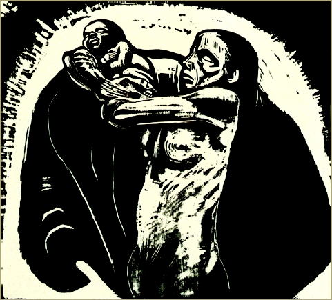 战争・牺牲--柯勒惠支