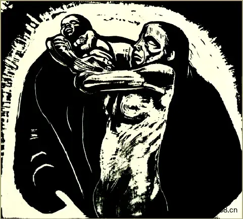 战争・牺牲--柯勒惠支